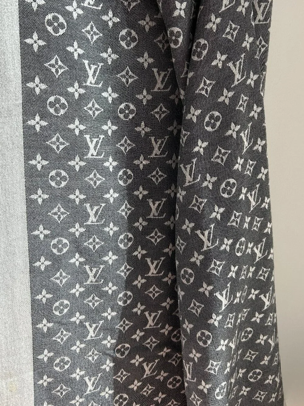 Louis Vuitton Monogram Wrap Shawl Scarf